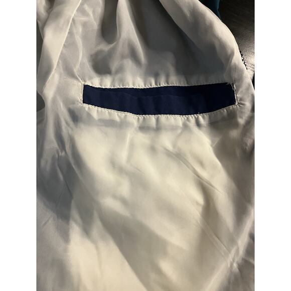 Vintage Eagles Ridge Jacket Men’s M Navy Blue Windbreaker Hooded - Picture 5 of 10